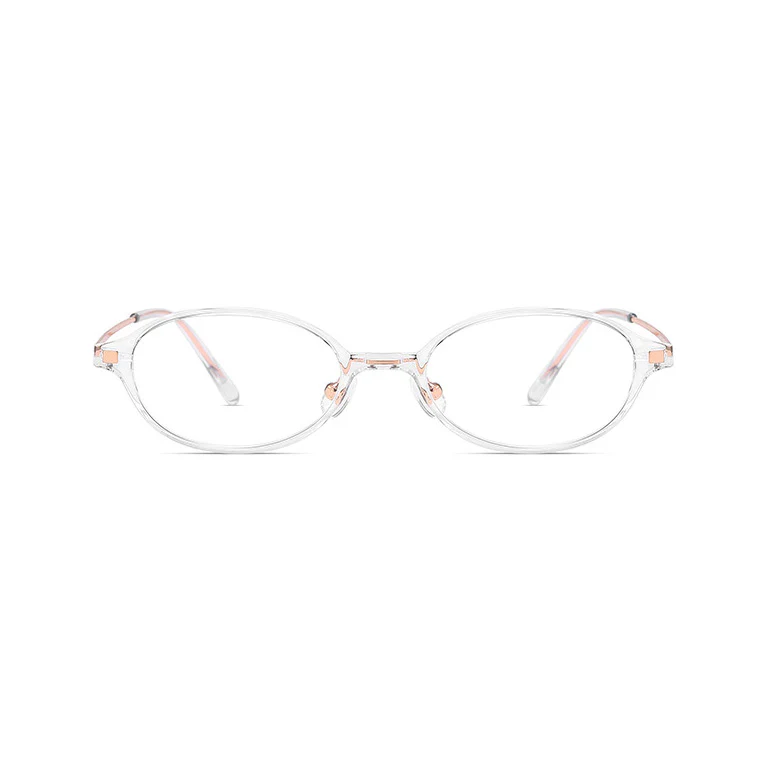 Ultralight Oval Nerd Glasses VK2194 - Image 11