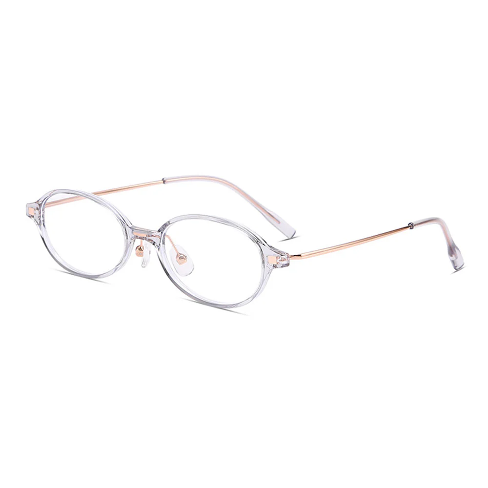 Ultralight Oval Nerd Glasses VK2194 - Image 8