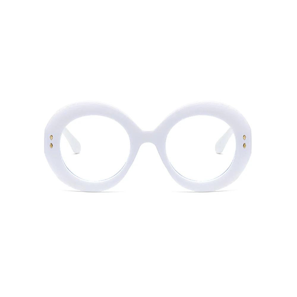 Round Large Frame Glasses Blue Light Protection VK2195 - Image 4