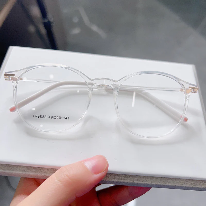 Round Optical Glasses Blue Light Blocking VK2198 - Image 2