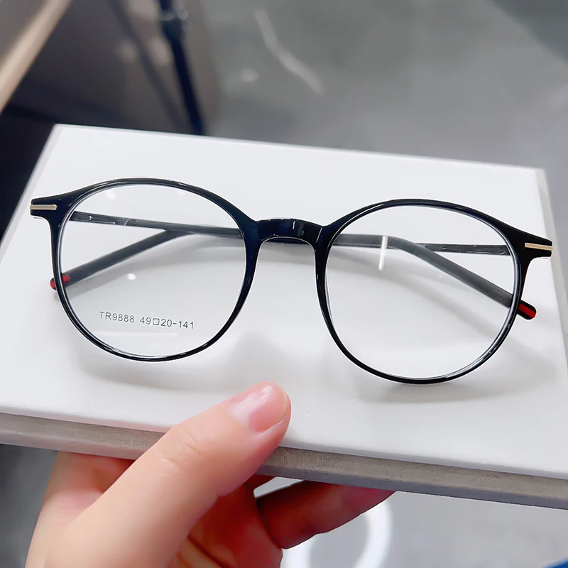 Round Optical Glasses Blue Light Blocking VK2198 - Image 3