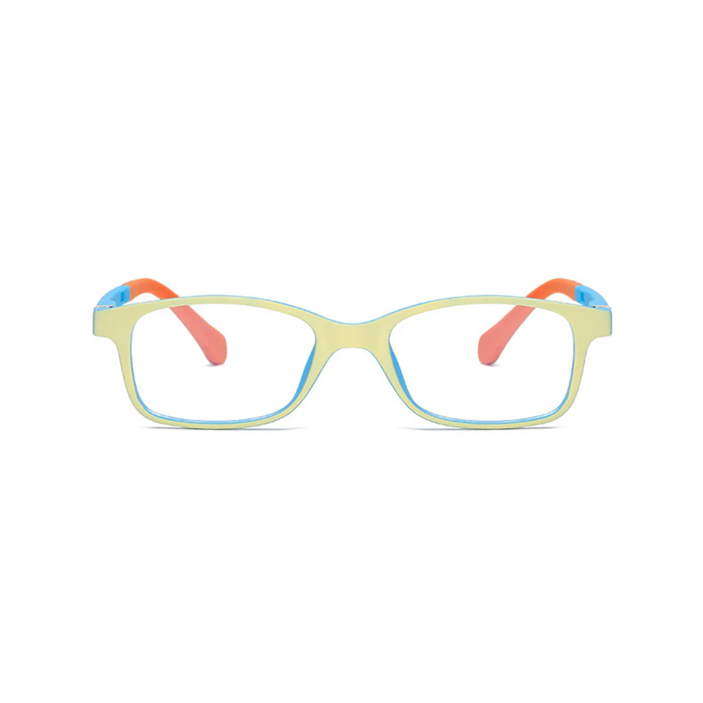 Children Teenagers Rectangle Glasses Bendable Temples VK2204