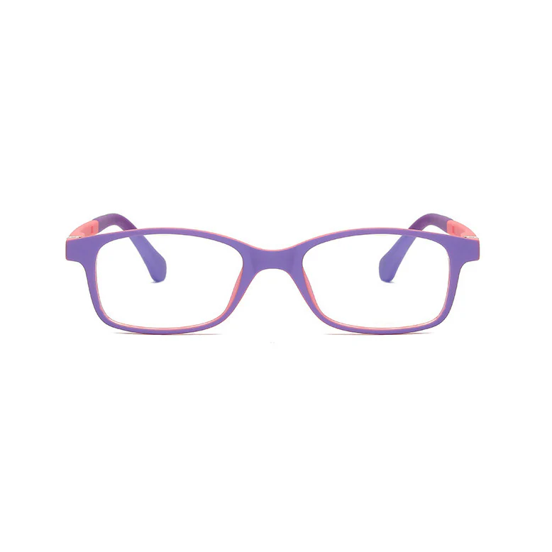 Children Teenagers Rectangle Glasses Bendable Temples VK2204 - Image 3