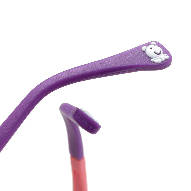 Children Teenagers Rectangle Glasses Bendable Temples VK2204 - Image 6