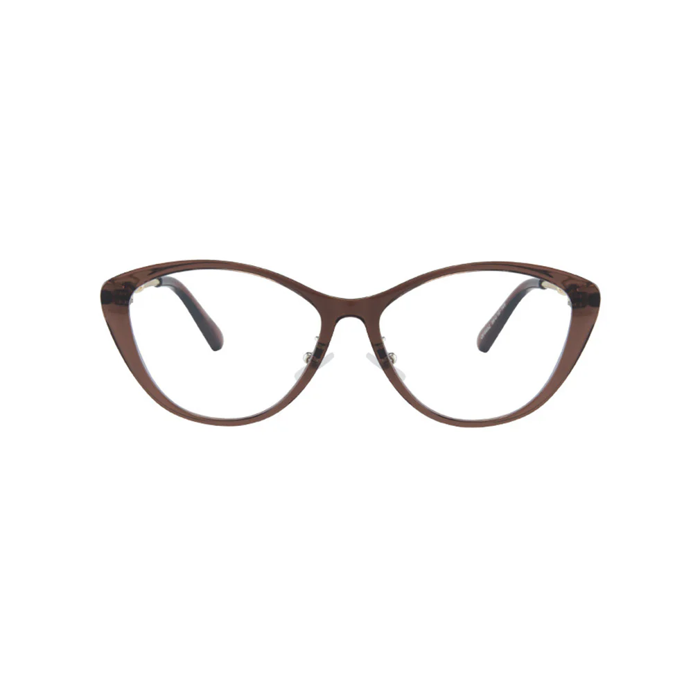 Luxury Cat-Eye Glasses for Women Metal-Core Temples VK2205 - Image 5