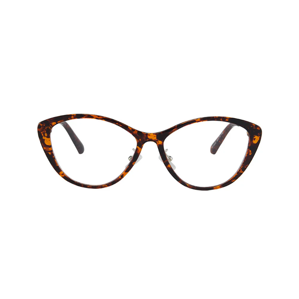 Luxury Cat-Eye Glasses for Women Metal-Core Temples VK2205 - Image 7