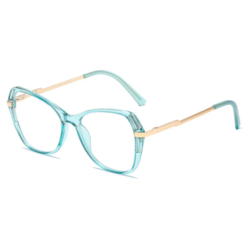 Trendy Personality Hollow-Out TR Irregular Polygon Glasses VK2207 - Image 13