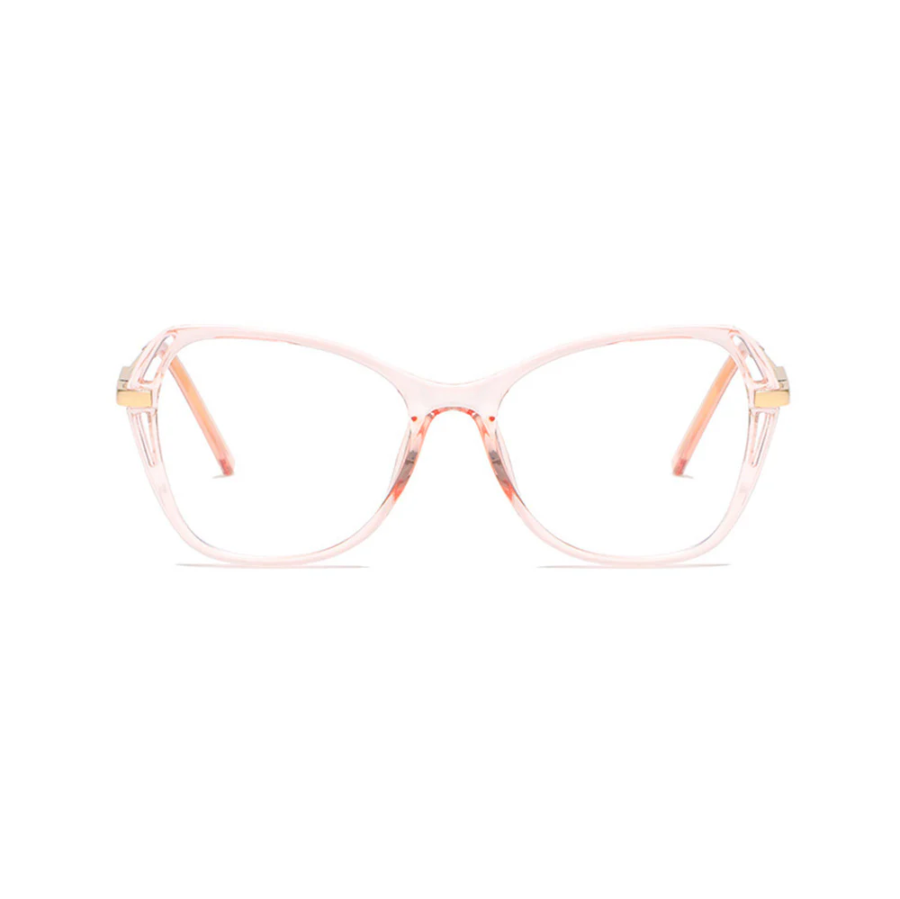 Trendy Personality Hollow-Out TR Irregular Polygon Glasses VK2207 - Image 14