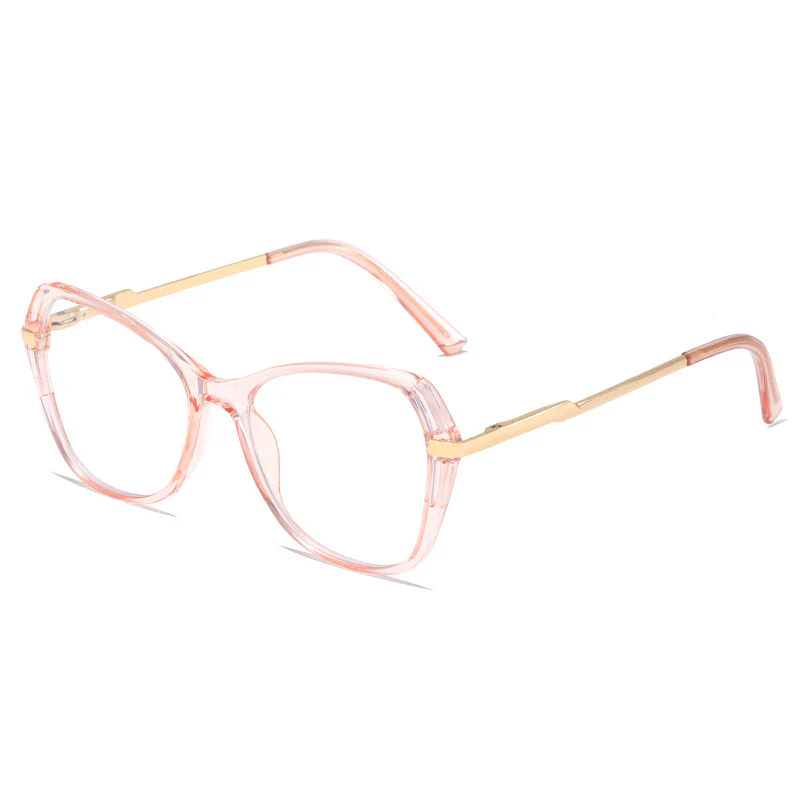 Trendy Personality Hollow-Out TR Irregular Polygon Glasses VK2207 - Image 15