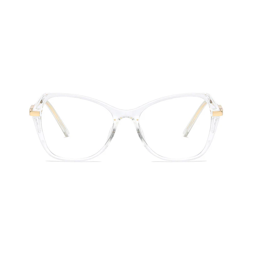Trendy Personality Hollow-Out TR Irregular Polygon Glasses VK2207 - Image 18
