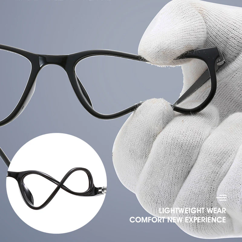 Aviator Retro Eyeglass Frame Unisex TR90 Material VK2208 - Image 4