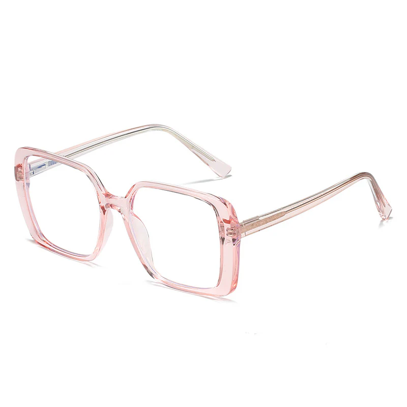 Oversized Eyeglass Frames Metal Core Temple Arms VK2223 - Image 11