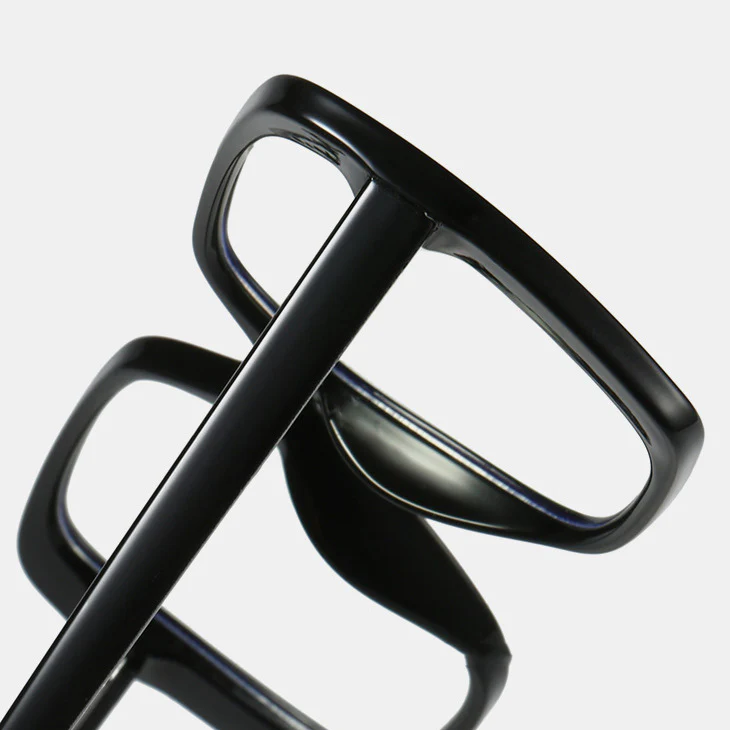 Oversized Eyeglass Frames Metal Core Temple Arms VK2223 - Image 3