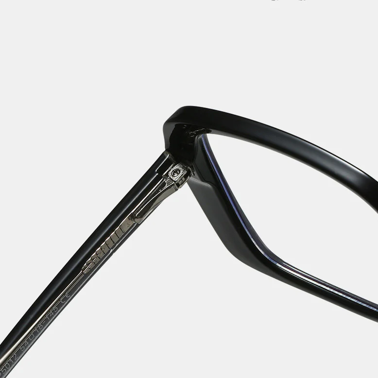 Oversized Eyeglass Frames Metal Core Temple Arms VK2223 - Image 4