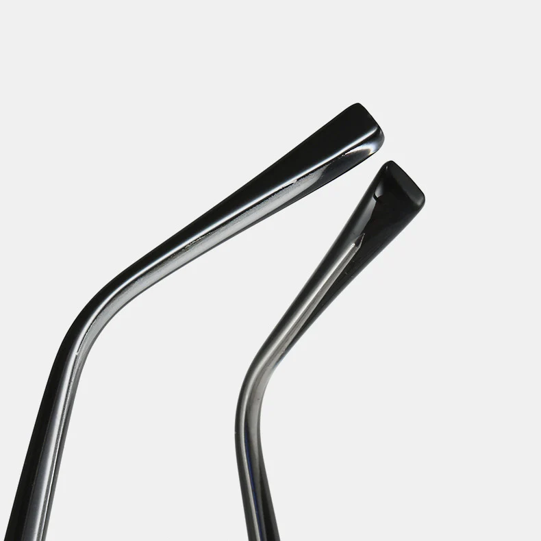 Oversized Eyeglass Frames Metal Core Temple Arms VK2223 - Image 5