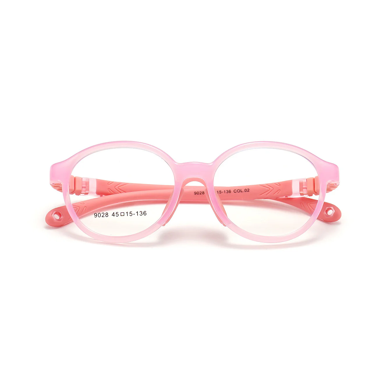 French Nano Silicone Round Children's Eyeglass Frames VK2227 - Image 7