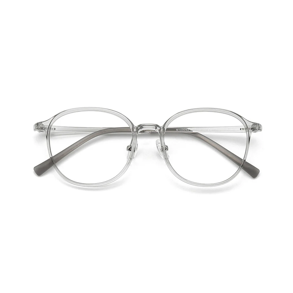 Round Ultra-Light Blue Light Blocking Myopia Glasses VK2232 - Image 10