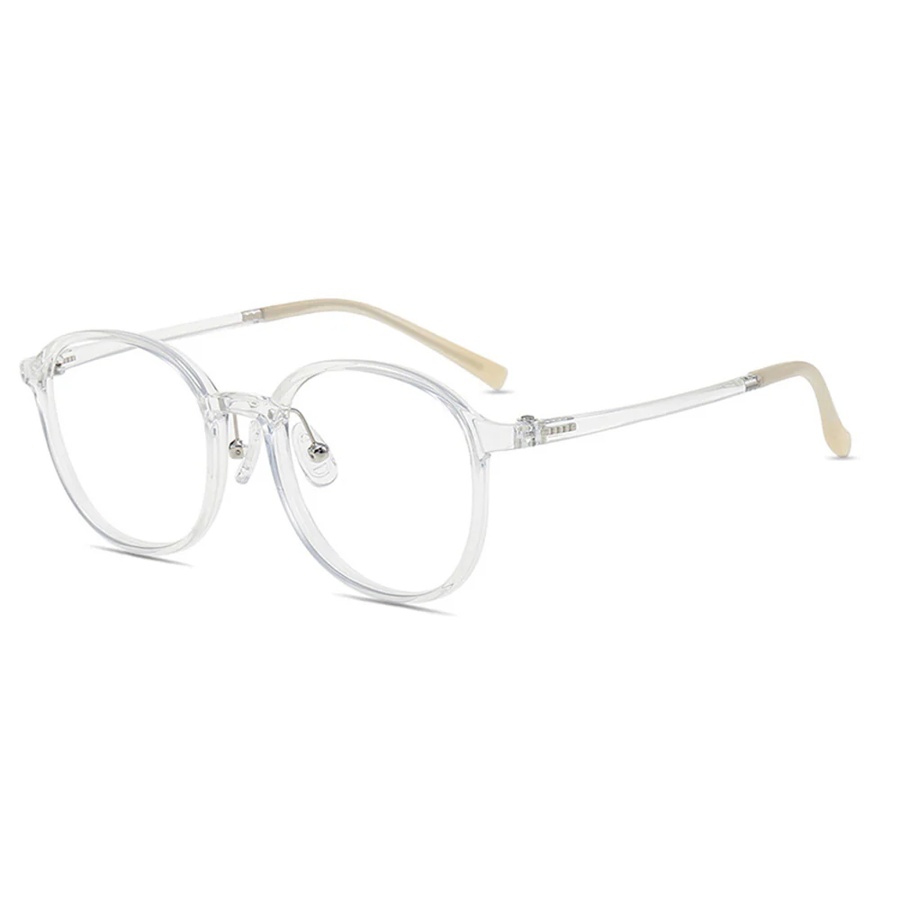 Round Ultra-Light Blue Light Blocking Myopia Glasses VK2232 - Image 9