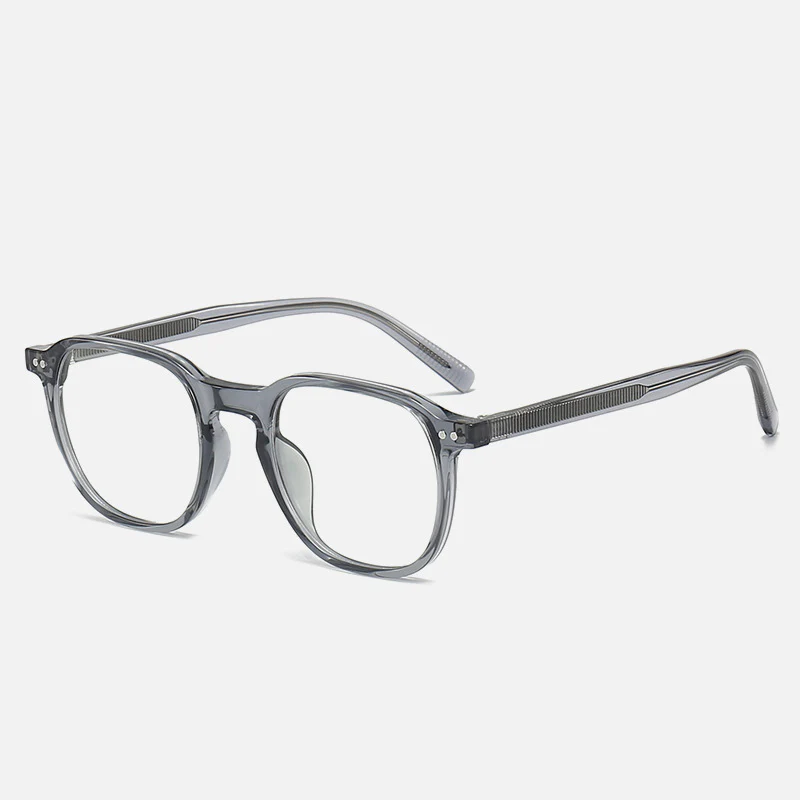 Square Acetate Temple Retro Rivet Prescription Eyeglass VK2233 - Image 13