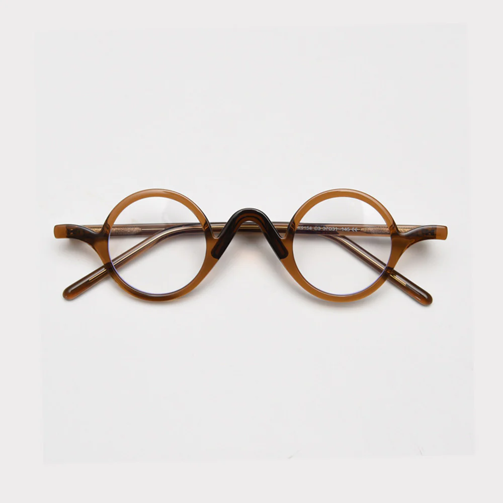 Unique Retro Style Vintage Round Eyeglass Frames VK2235 - Image 4