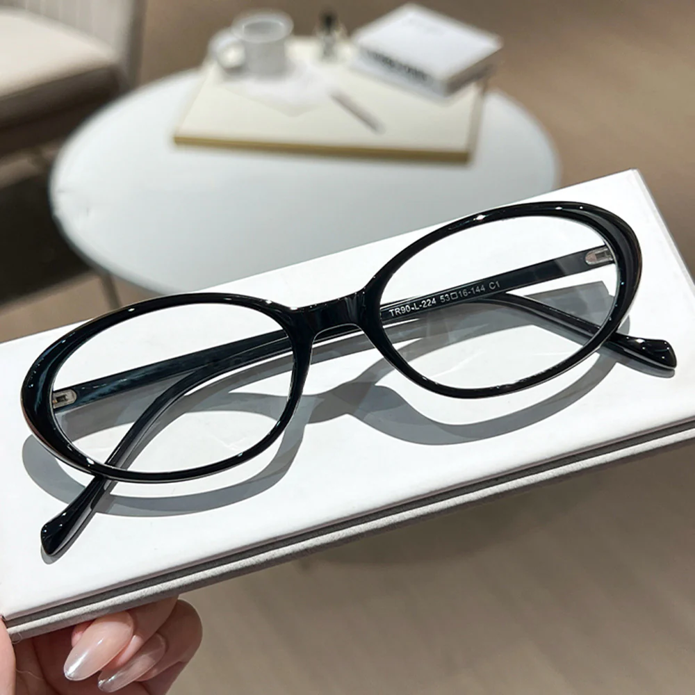 Oval Fashion Retro Optical Glasses for Artistic Style VK2236 - Image 6