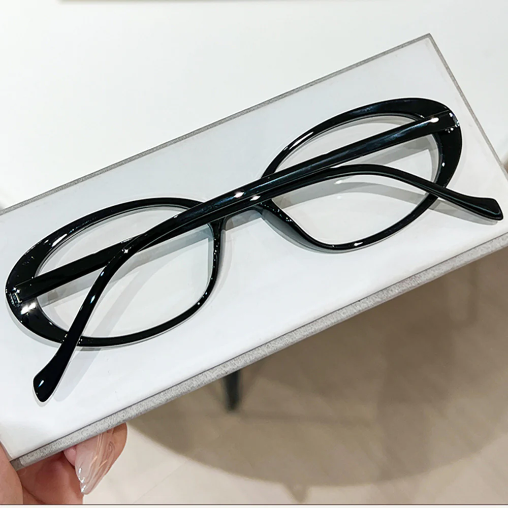 Oval Fashion Retro Optical Glasses for Artistic Style VK2236 - Image 7