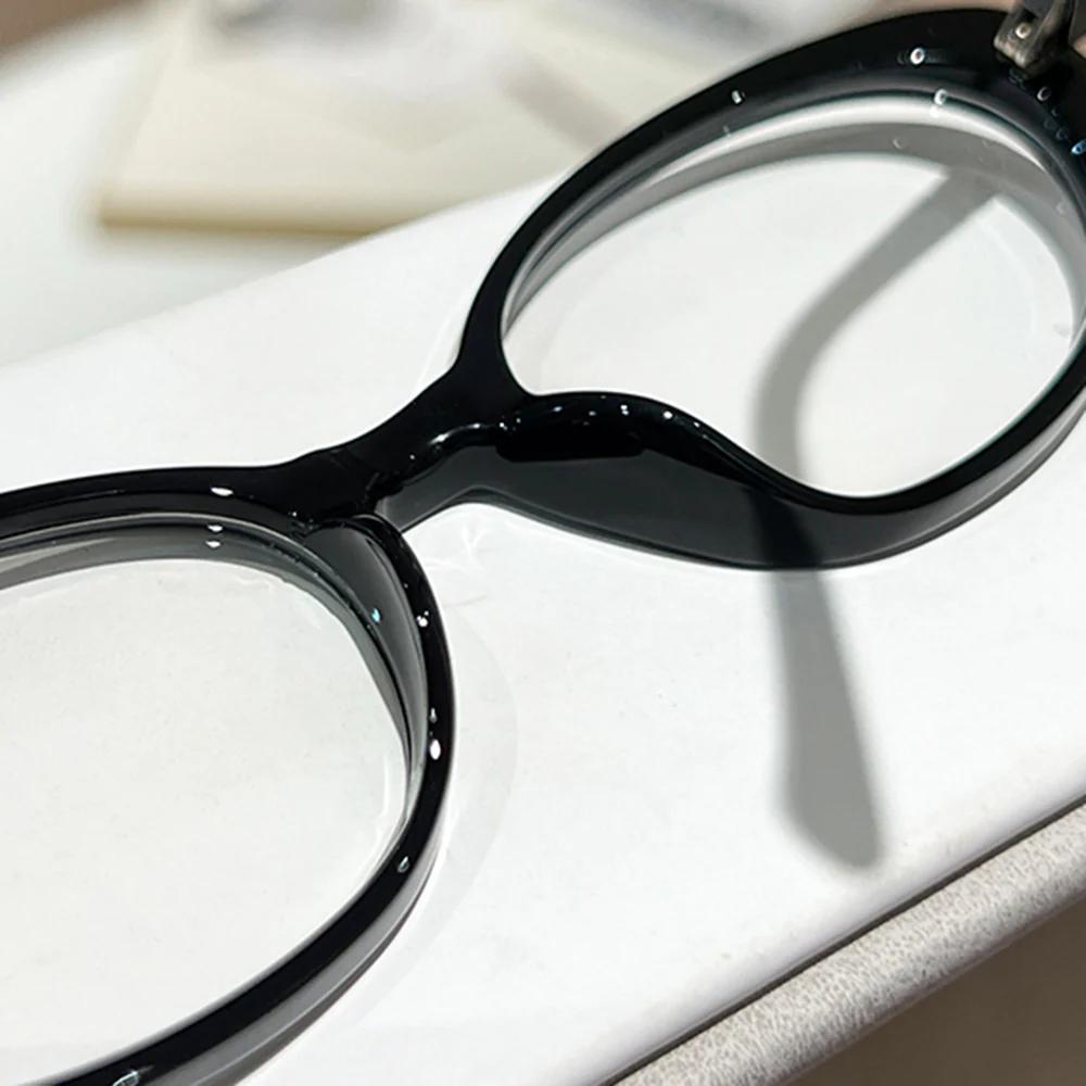Oval Fashion Retro Optical Glasses for Artistic Style VK2236 - Image 8