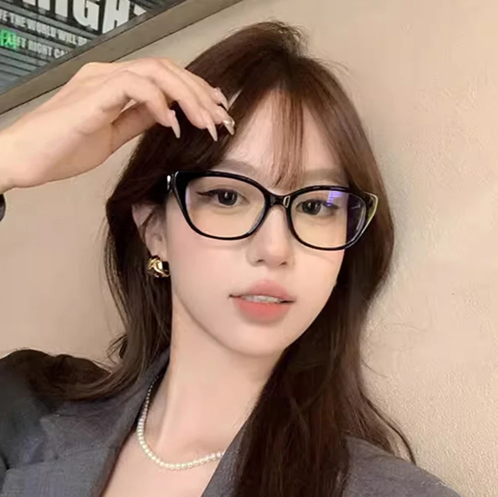 Cat-Eye Fashion Blue Light Blocking Glasses VK2240 - Image 4