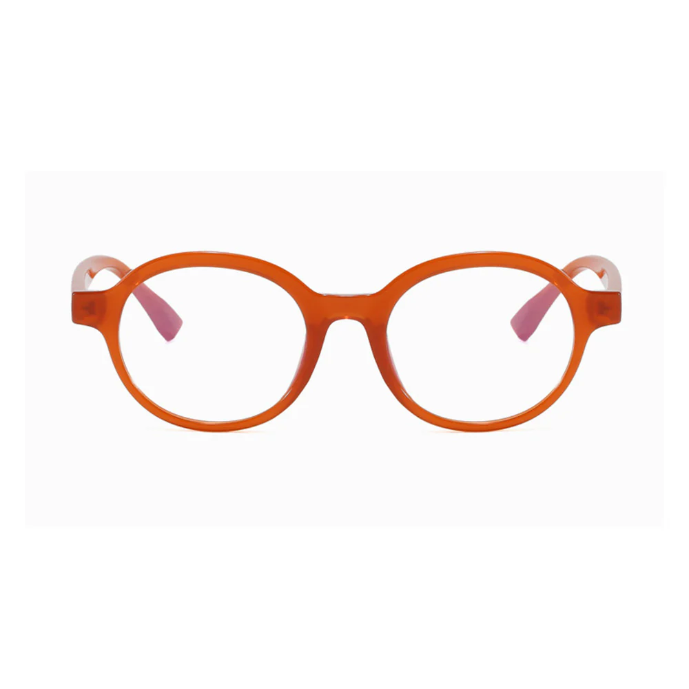 Retro Round Blue Light Blocking Glasses VK2245