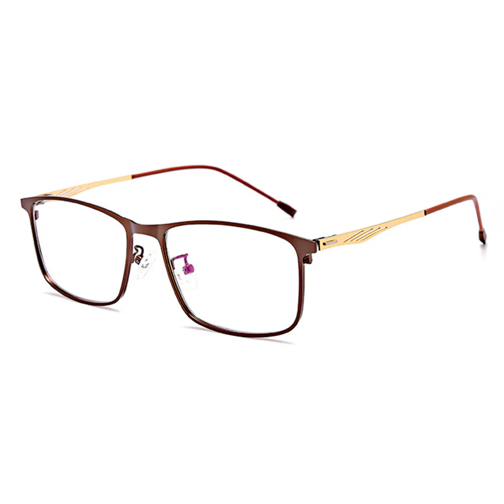 Rectangular Lightweight Blue Light Glasses for Men VK2248 - Image 10