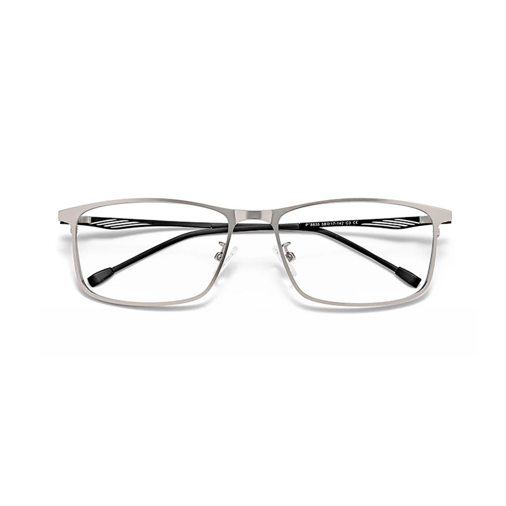 Rectangular Lightweight Blue Light Glasses for Men VK2248 - Image 5