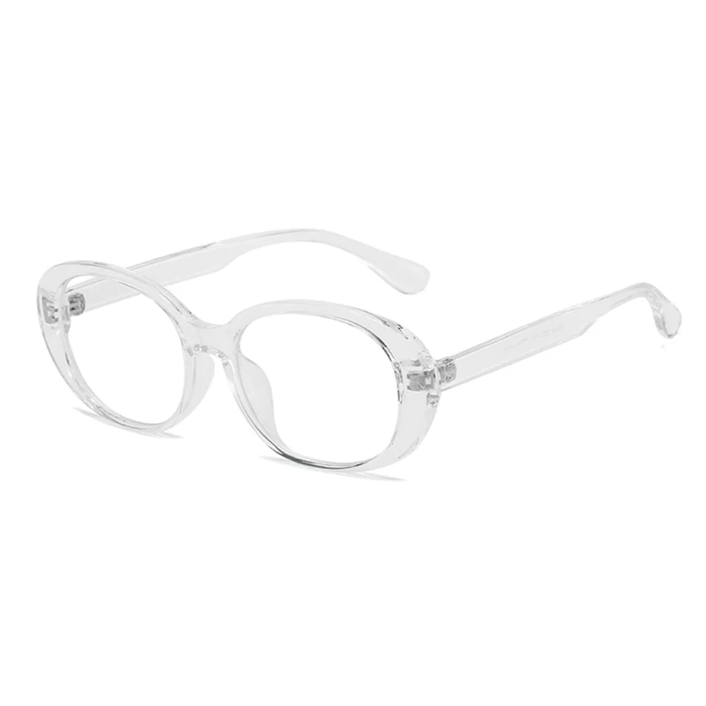 Trendy Oval Blue Light Blocking Glasses VK2257 - Image 14