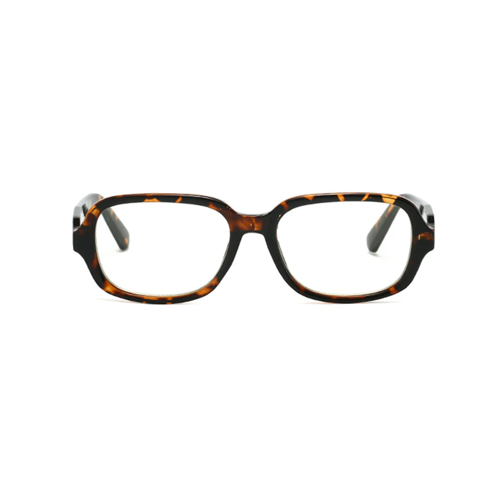 Fashion Rectangle Glasses with Thick Temples VK2258 - Image 2