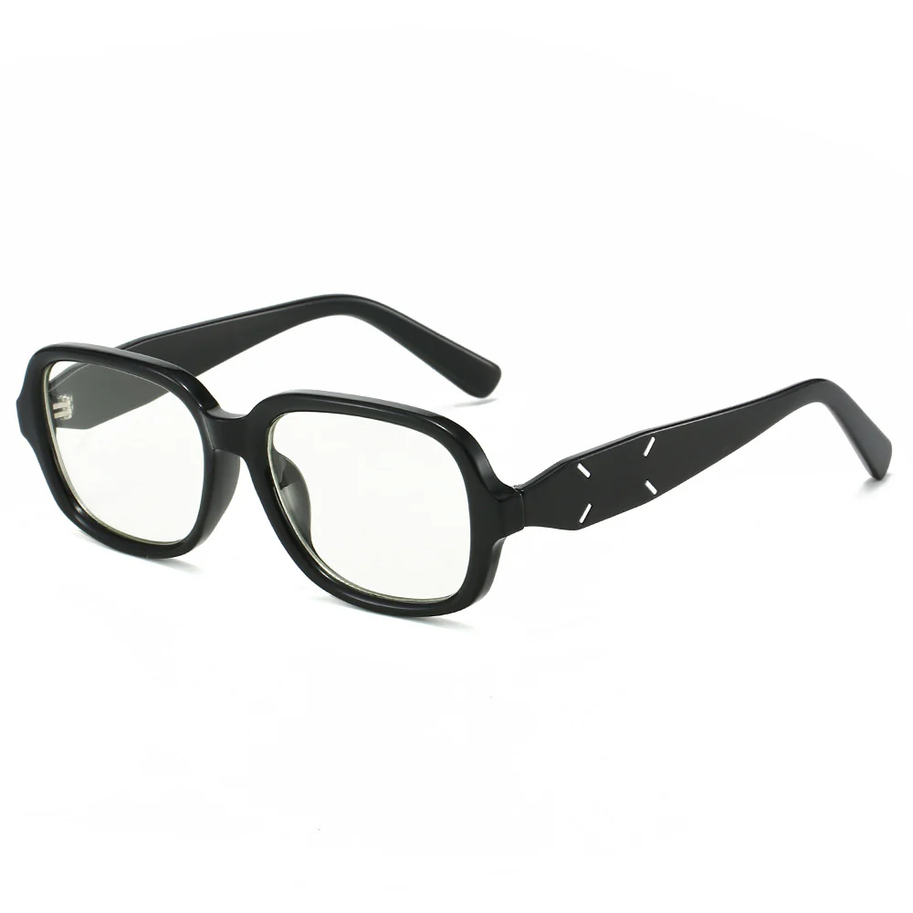 Fashion Rectangle Glasses with Thick Temples VK2258 - Image 7