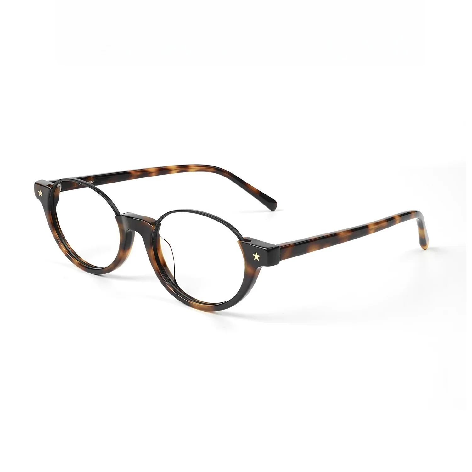 Cute and Chic Oval Frame Glasses for Women VK2261 - Image 3