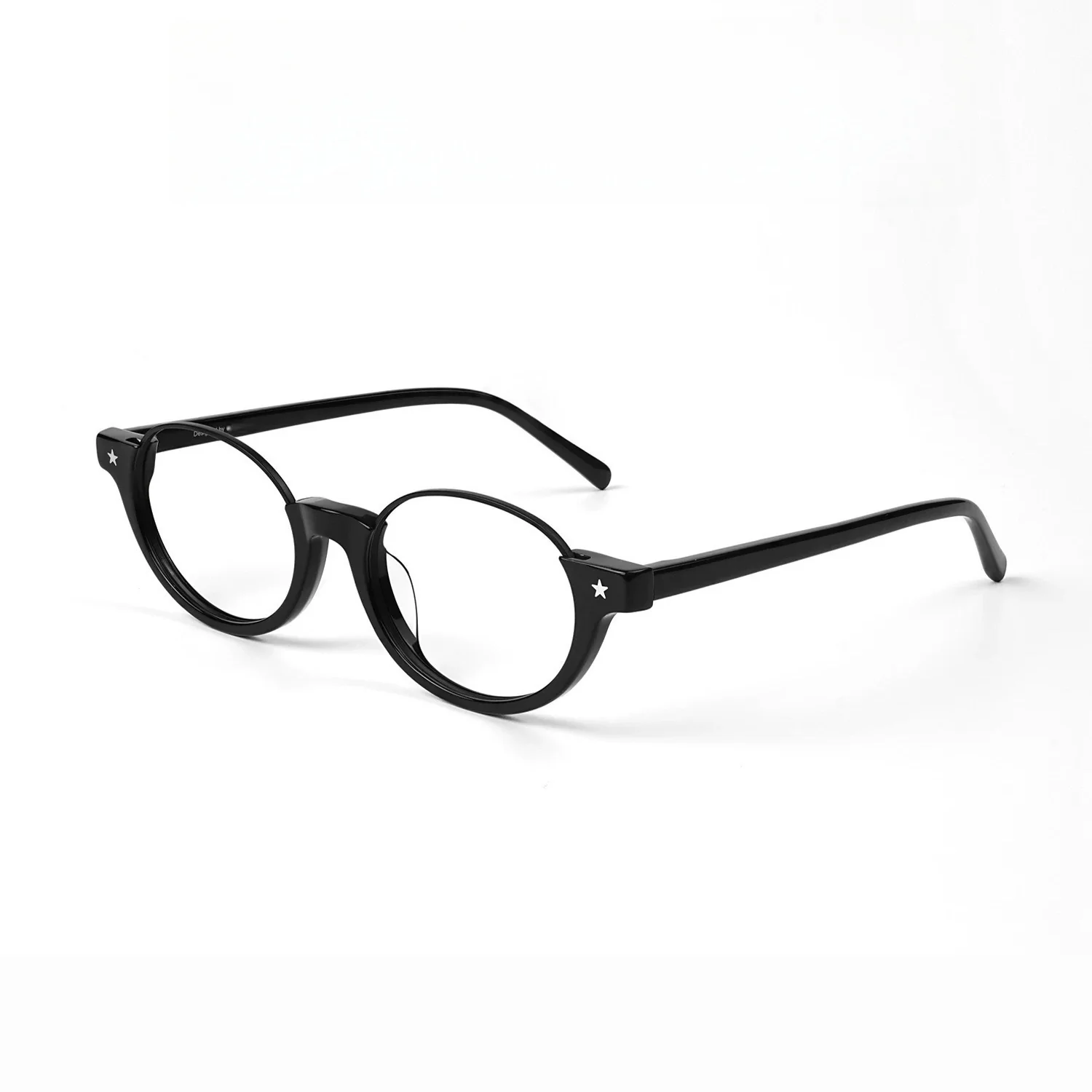 Cute and Chic Oval Frame Glasses for Women VK2261 - Image 5