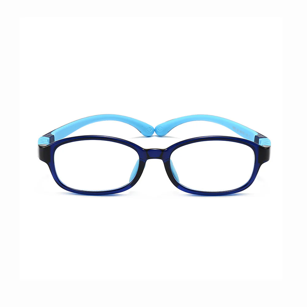 Kids Blue Light Blocking Glasses Flexible Soft Silicone Frame VK2263
