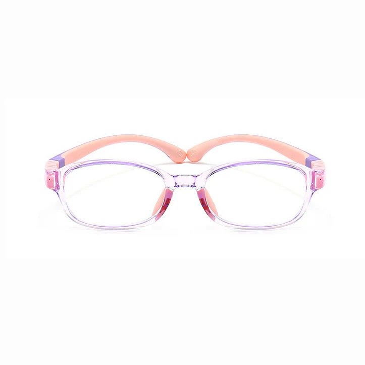 Kids Blue Light Blocking Glasses Flexible Soft Silicone Frame VK2263 - Image 7