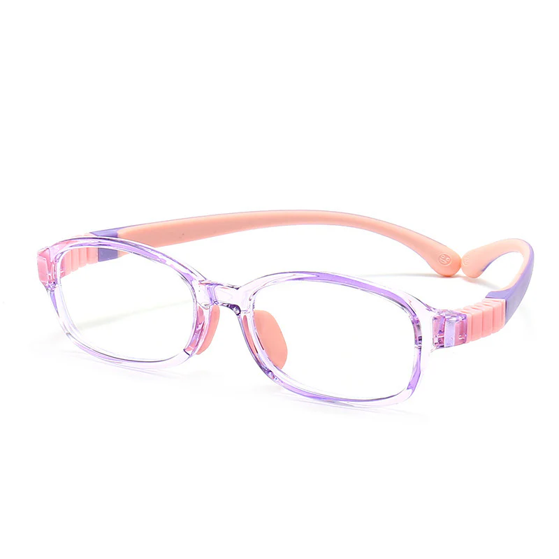 Kids Blue Light Blocking Glasses Flexible Soft Silicone Frame VK2263 - Image 8