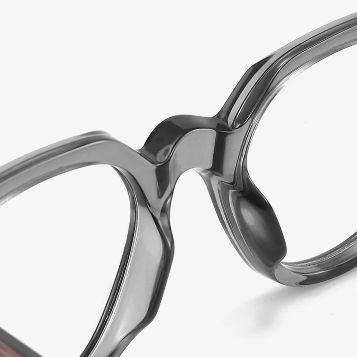 Vintage Round Glasses Frame Artistic Trendy Style VK2266 - Image 4