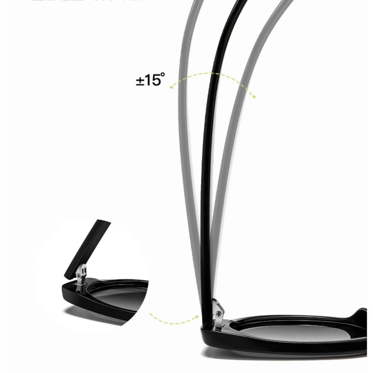Cat-Eye Prescription Sunglasses with UV Protection VK2267 - Image 4