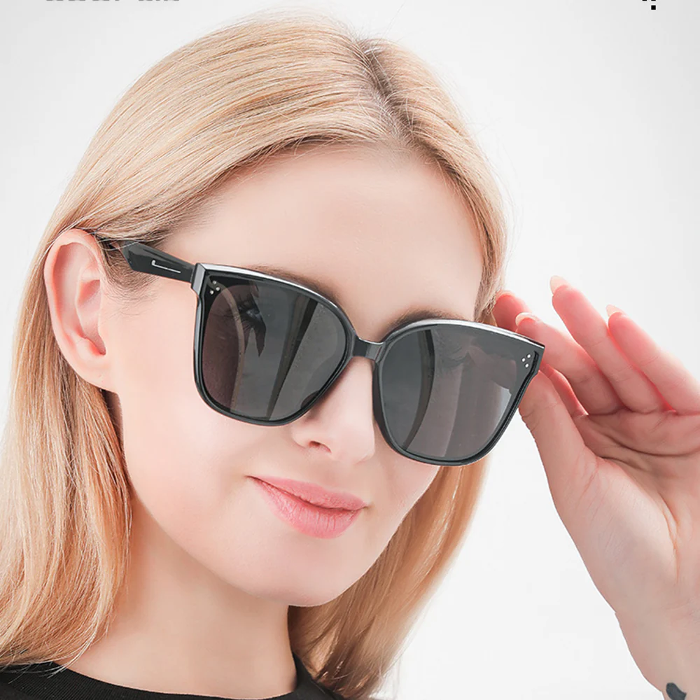 Square Stylish Polarized Prescription Sunglasses Unisex VK2268 - Image 4