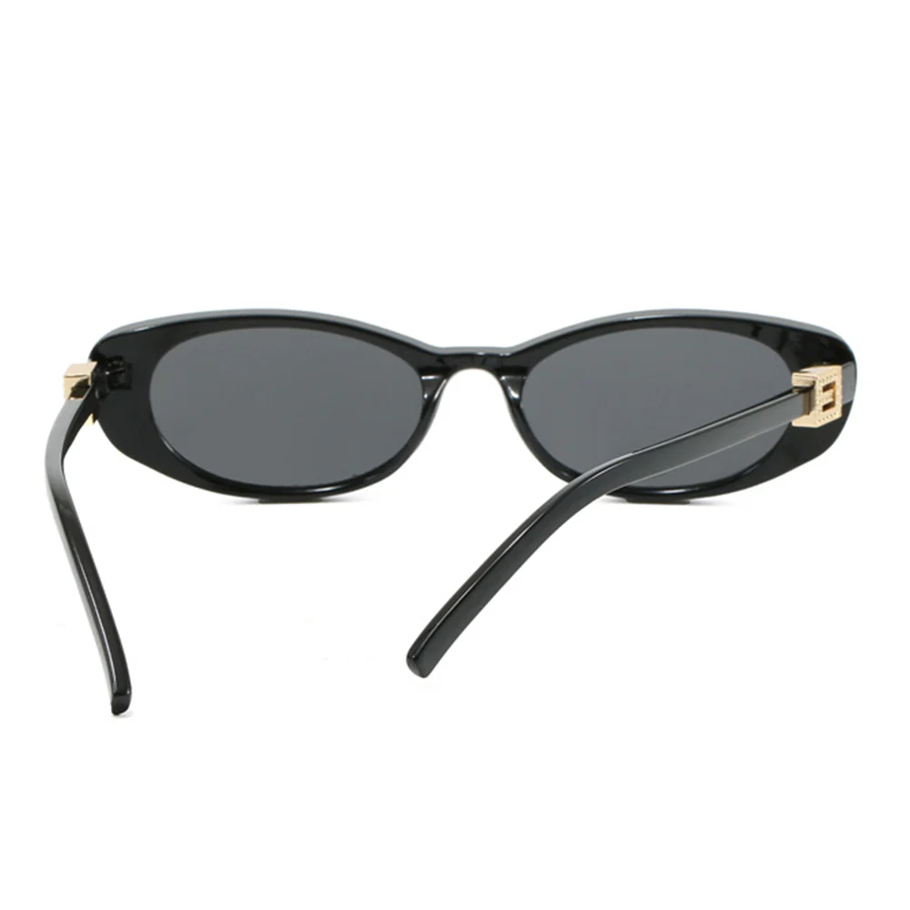 Trendy Narrow Oval Sunglasses Stylish & Versatile VK2275 - Image 3