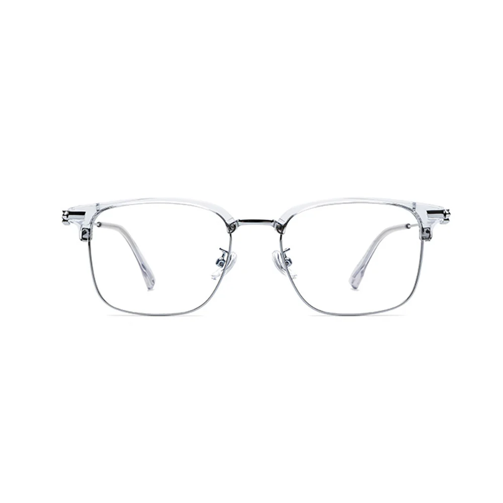 Chic and Lightweight Browline Metal Optical Glasses VK2278 - Image 8