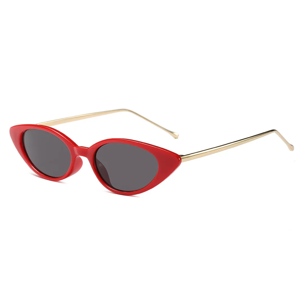 Stylish Cat-Eye Sunglasses with Metal Temples VK2280 - Image 13