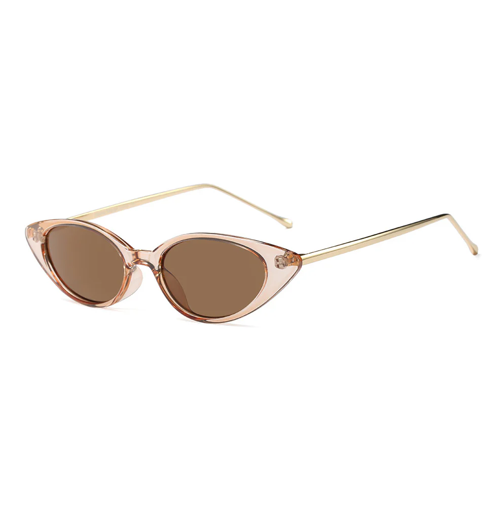 Stylish Cat-Eye Sunglasses with Metal Temples VK2280 - Image 15