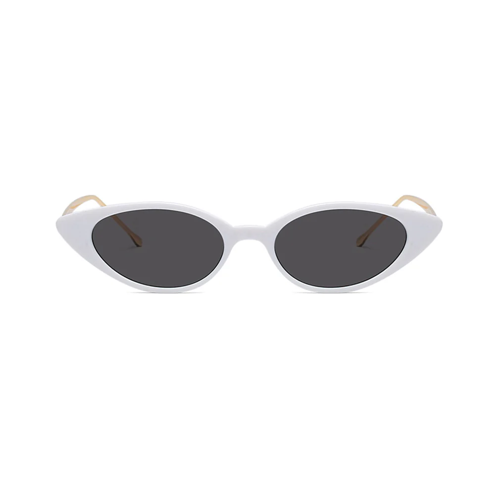 Stylish Cat-Eye Sunglasses with Metal Temples VK2280 - Image 6