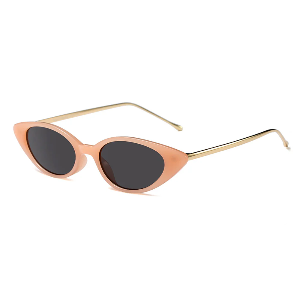 Stylish Cat-Eye Sunglasses with Metal Temples VK2280 - Image 9