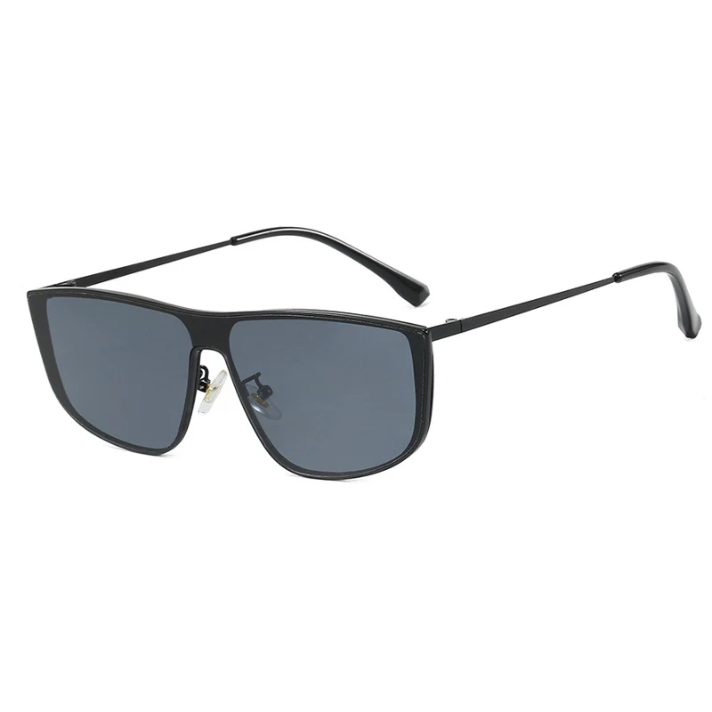 Trendy Y2K One-Piece Lens Metal Sunglasses VK2284 - Image 9