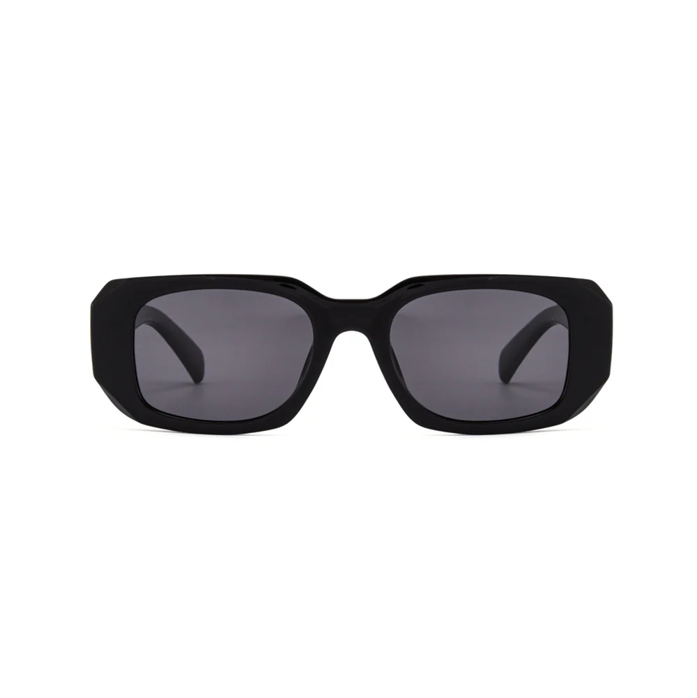 Rectangular Fashion Polarized Sunglasses Geometric Temples VK2285